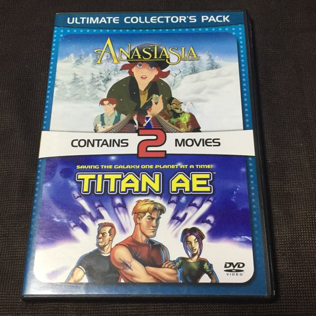Anastasia Titan Ae Contains 2 Movies Dvd Music Media Cds Dvds Other Media On Carousell