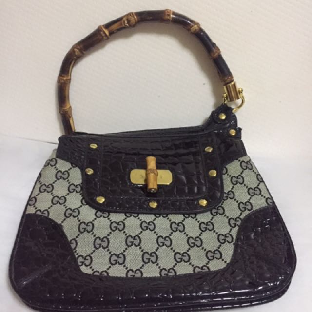 Authentic Gucci Bamboo Handle (Category: Luxury Bags & Wallets) located in Pasig City. Submitted by infinitestylesmnl (Listing ID 99453480, Image 1). Description: .