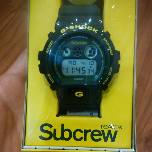Casio G shock DW 6900SCR 3 Subcrew Limited Edition Dw6900scr 3 Made In Japan