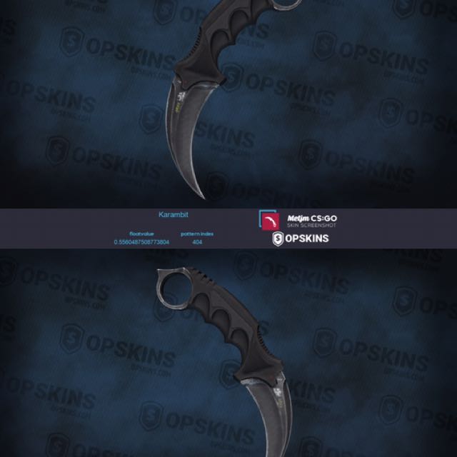 [CSGO] Karambit Vanilla, Video Gaming, Gaming Accessories, Cases ...