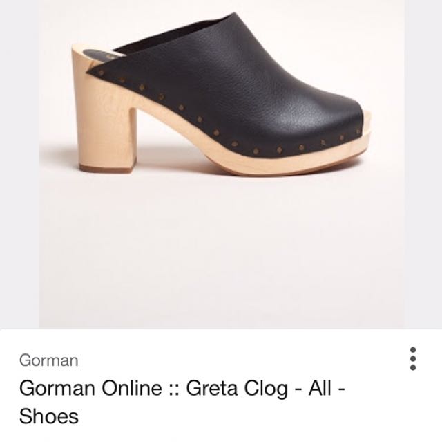 gorman clogs