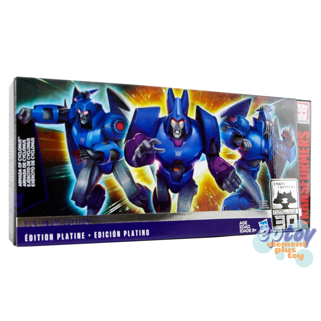Hasbro Transformers Armada of Cyclonus Scourge Sweep Platinum Edition