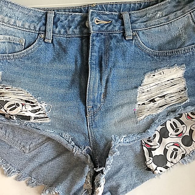 h&m disney jeans