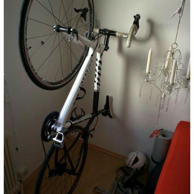 Ikea bike rack hack top