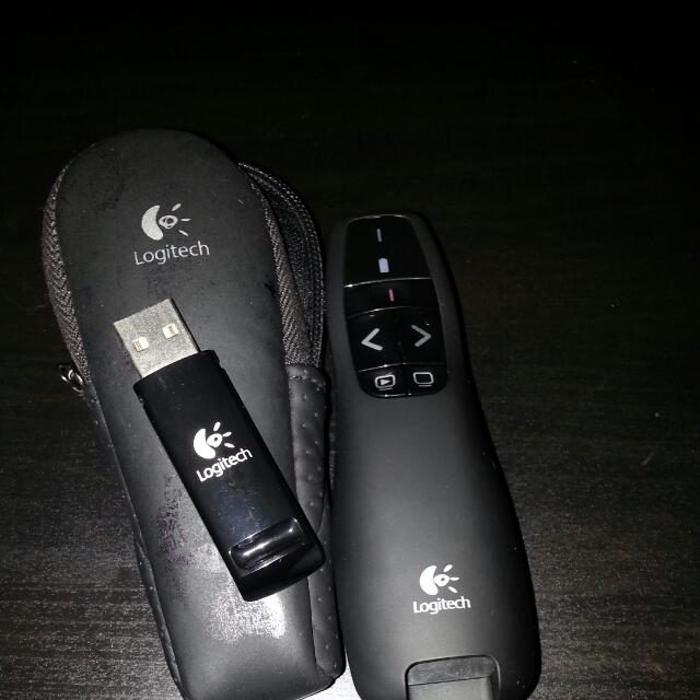 Logitech R400 Presenter/pointer/clicker, Computers & Tech, Parts