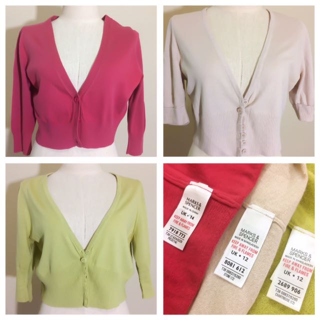Marks and spencer short sleeve cardigan store