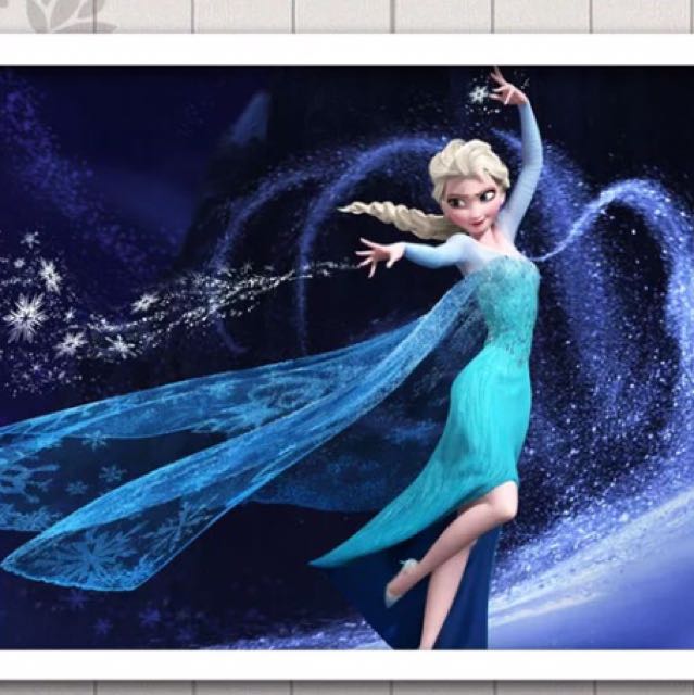 New Elsa Photo Frame Frozen Babies Kids On Carou Photo