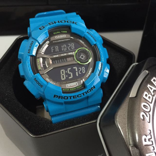 G shock gd 110 blue deals