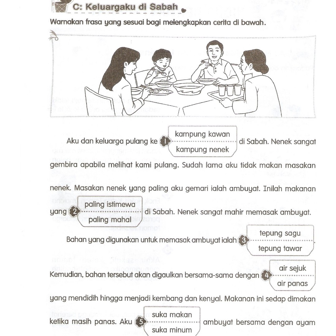 Soalan Tahun Bahasa Melayu Penulisan Latihan Bina Ayat Tahun Hot Sex Picture