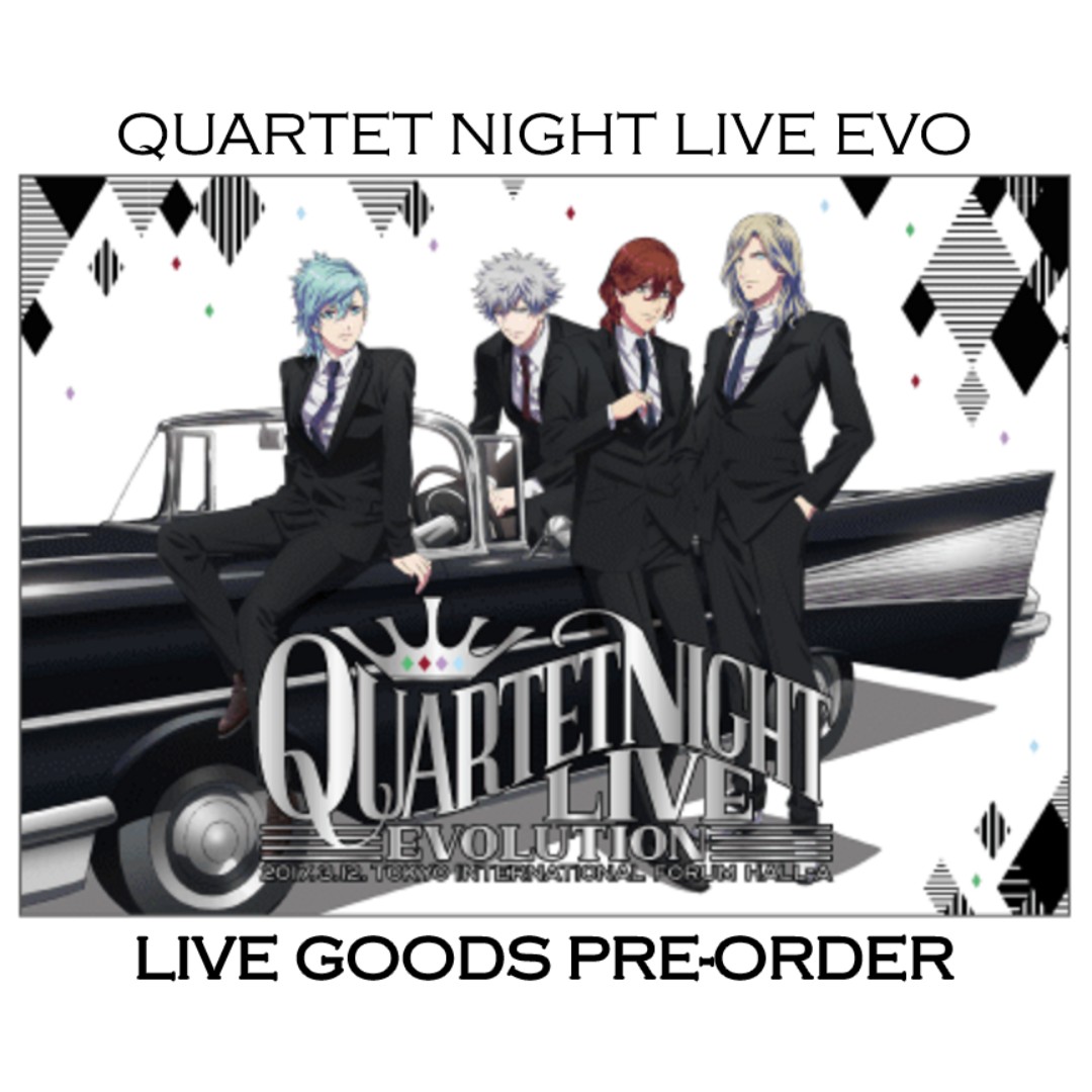 Pre Order Quartet Night Live Evolution Goods Tikam Items Bulletin Board Preorders On Carousell