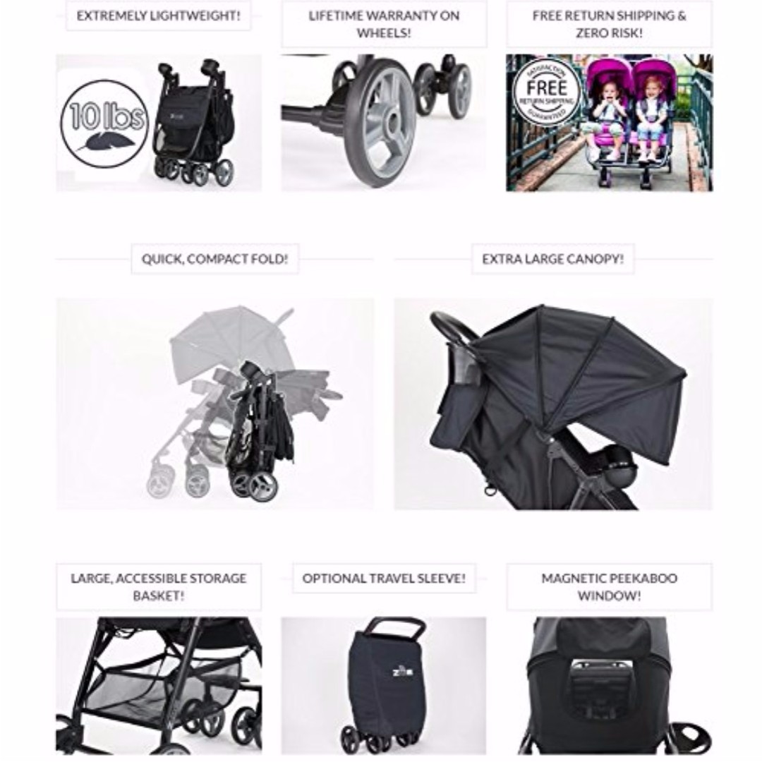 zoe xlt deluxe stroller