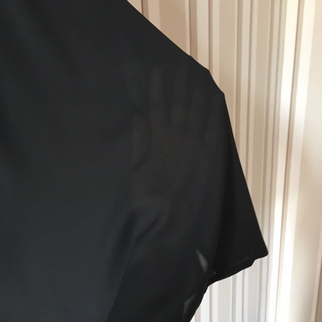 Primark Black Chiffon Blouse Women s Fashion Tops Blouses on Carousell