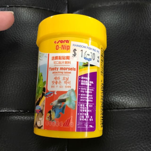 Sera O Nip 100 Tablets Pet Supplies On Carousell