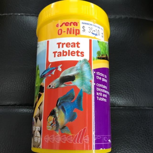 Sera O Nip 265 Tablets Pet Supplies On Carousell
