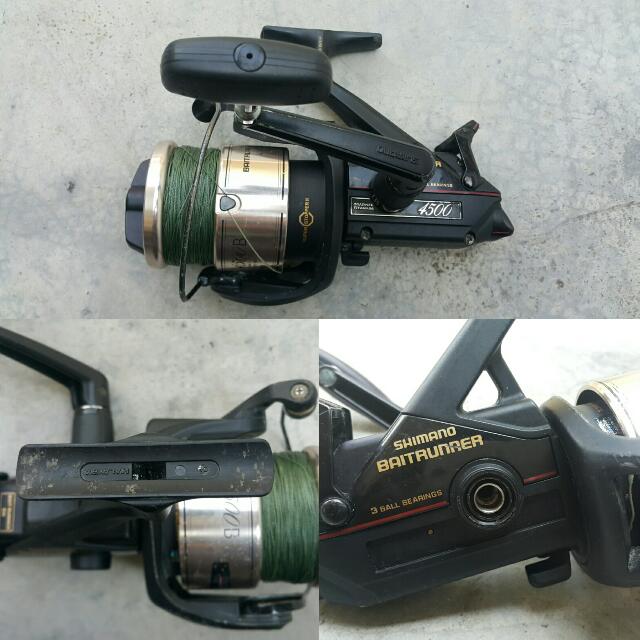 Shimano Baitrunner 4500 And Shimano Charter Special 2000ld, Sports  Equipment, Fishing on Carousell