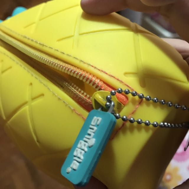 Smiggle pineapple pencil Case, Hobbies 