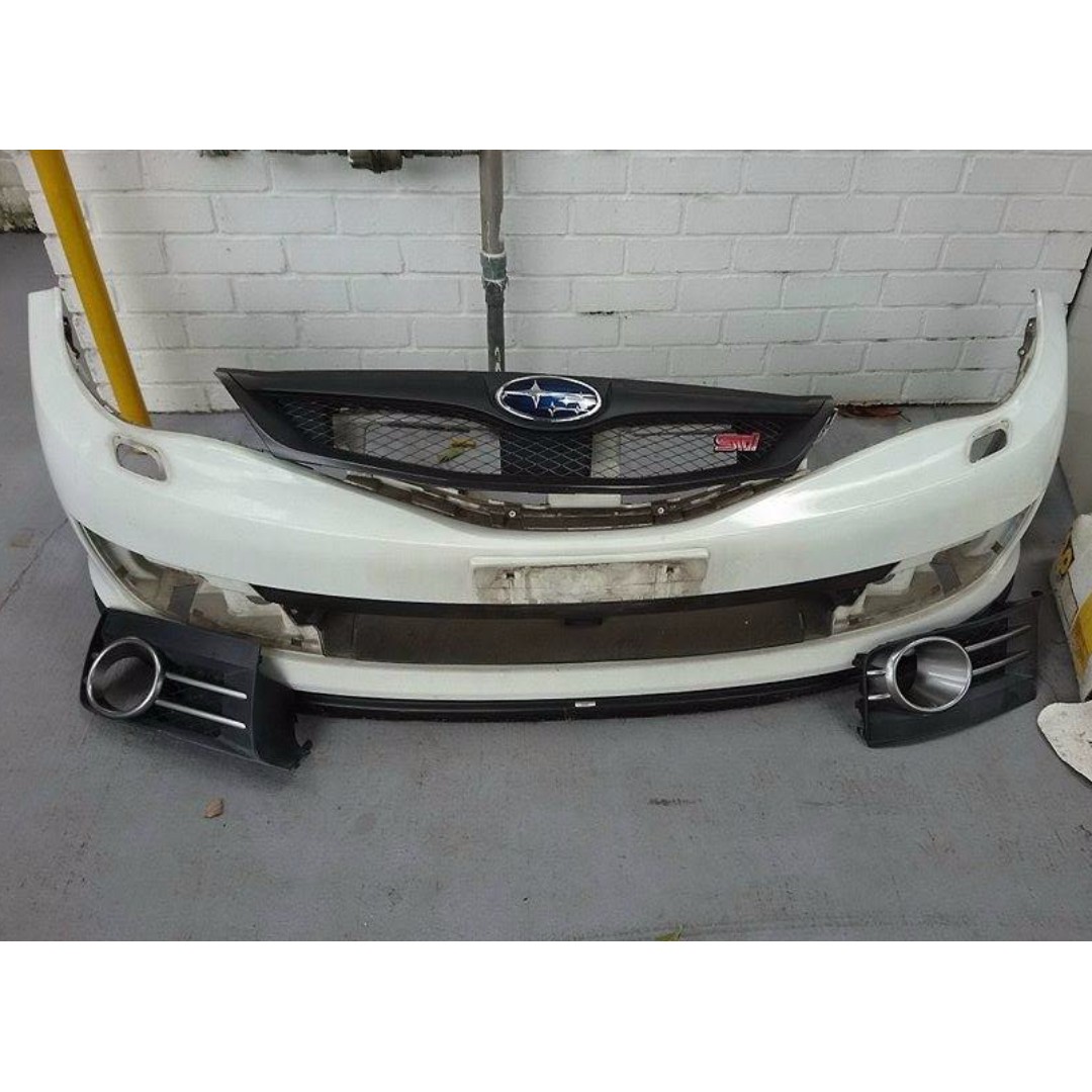 2009 subaru impreza wrx sales front bumper
