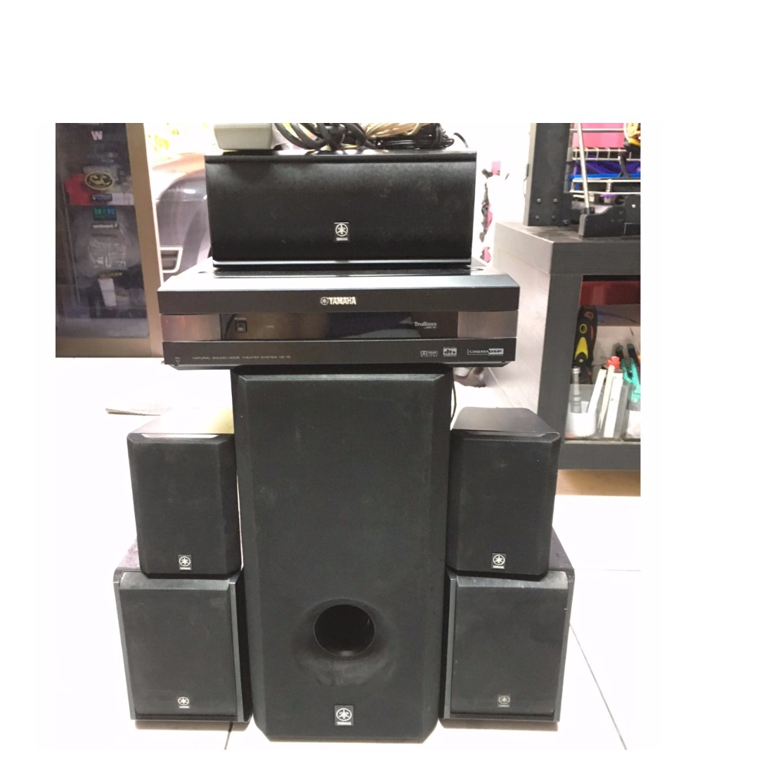Yamaha Vs 10 5 1 Dts Surround Home Entertainment System Audio Soundbars Speakers Amplifiers On Carousell