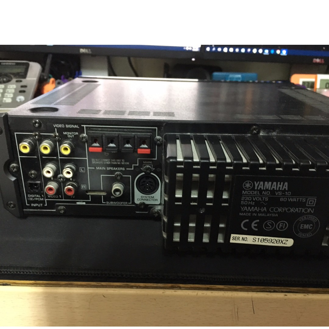 YAMAHA VS 10 Natural Sound Home Theatre Amplifier System sites.unimi.it
