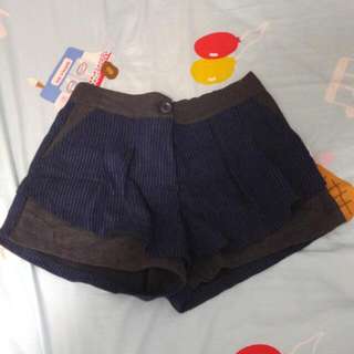 藍黑直紋短褲64218456351873110