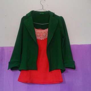 Blazer Hijau