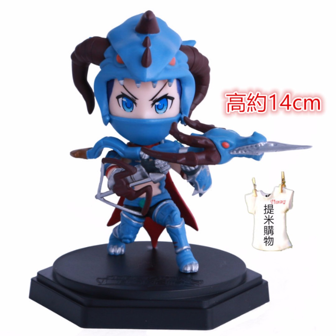 英雄聯盟LOL Q版暗夜獵人汎Vayne 薇恩, 書籍、休閒與玩具, 玩具、公仔、桌遊在旋轉拍賣