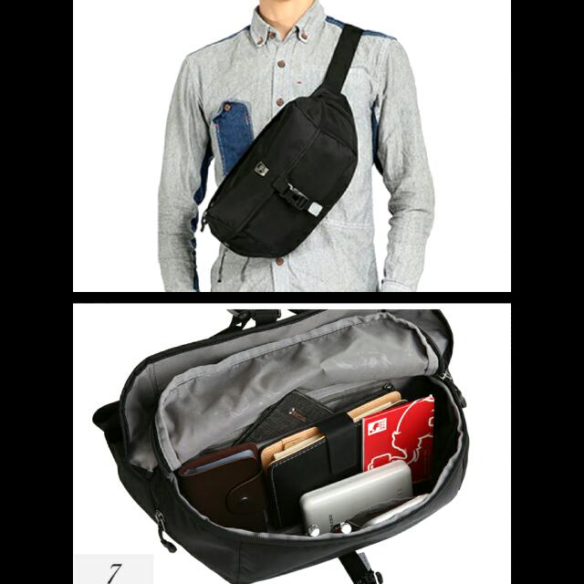 Expandable new arrivals sling bag