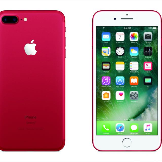 Brand New Iphone 7plus 128gb Red Color Mobile Phones Tablets Iphone Iphone 7 Series On Carousell
