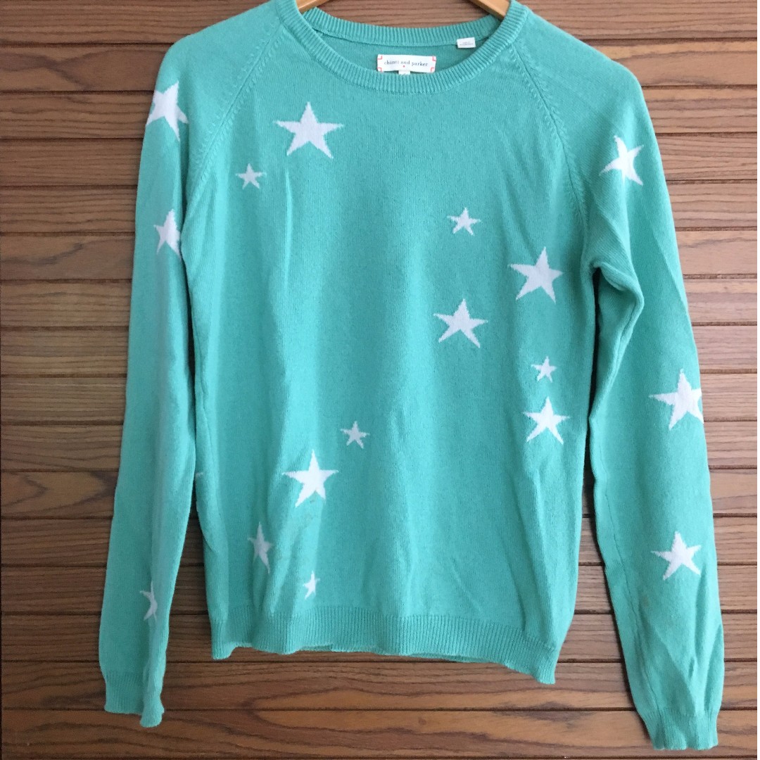 Chinti and parker star clearance cashmere sweater