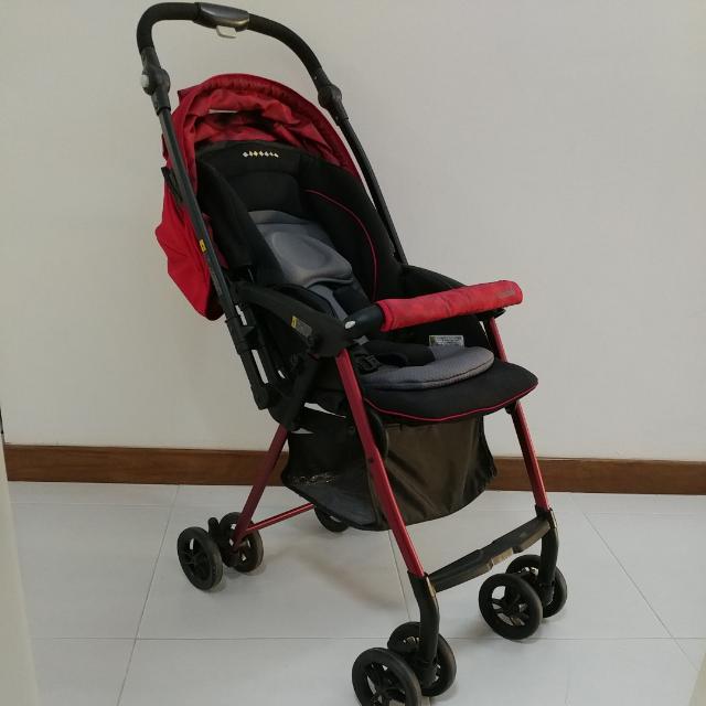 baby stroller red