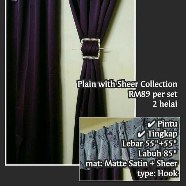Langsir Ready Stok Murah Home Furniture Décor On Langsir Ready Stok Murah Home Furniture Décor On Carou