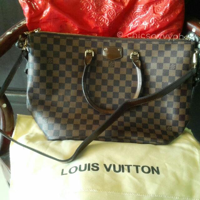 Louis Vuitton Kensington Damier Ebene Top Handle Shoulder Bag, Luxury, Bags  & Wallets on Carousell