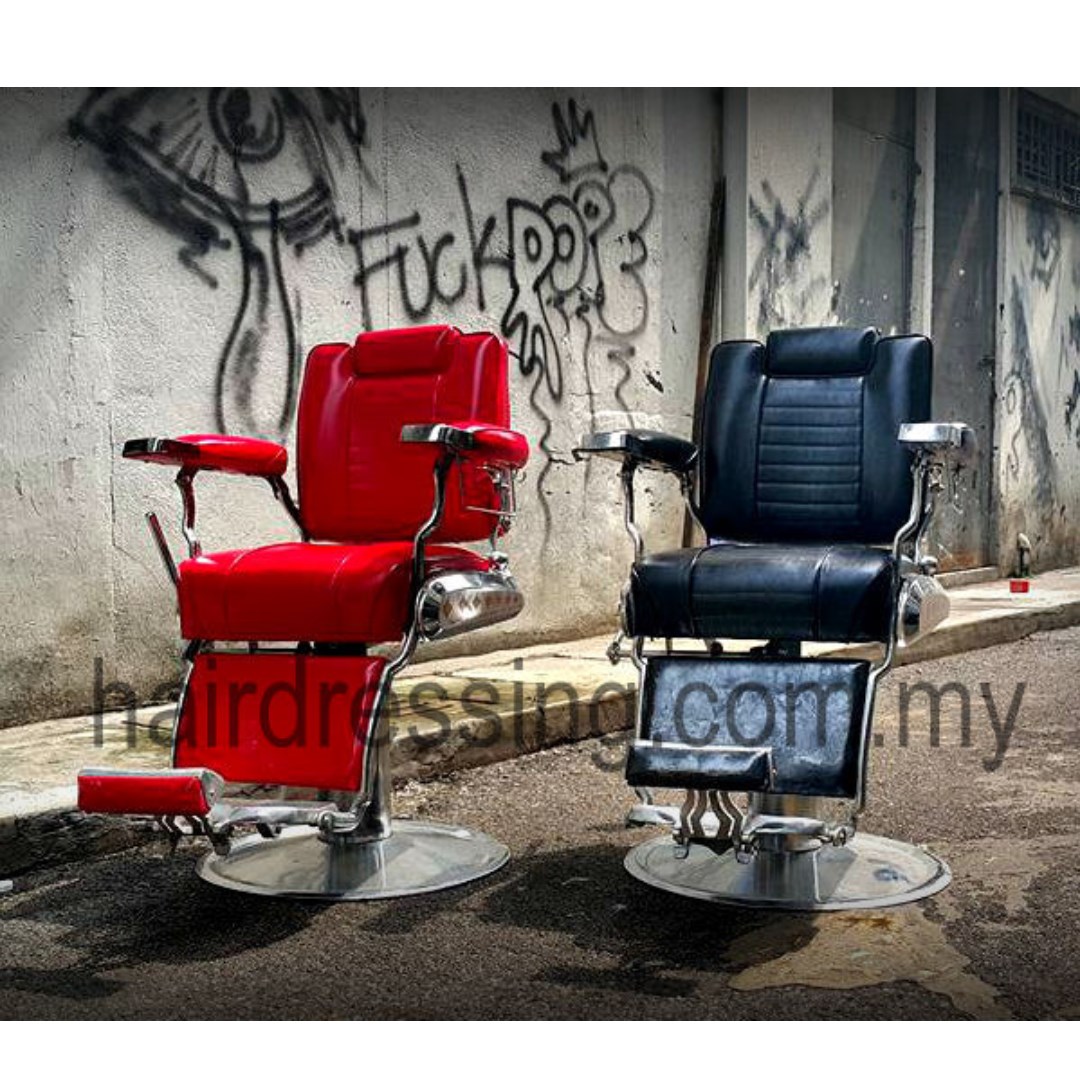 Retro Style Barber Chair F3388 Everything Else On Carousell