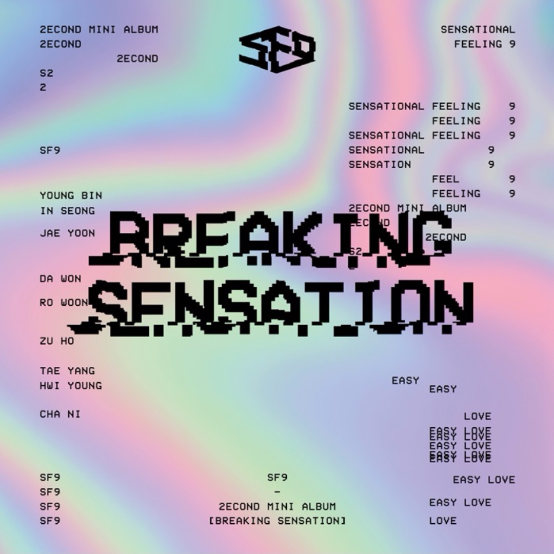 Sf9 Breaking Sensation Entertainment K Wave On Carousell Very happy with my purchase~. sf9 breaking sensation