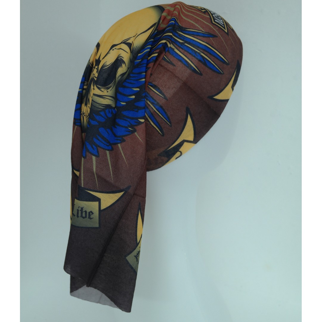 harley davidson skull face bandana