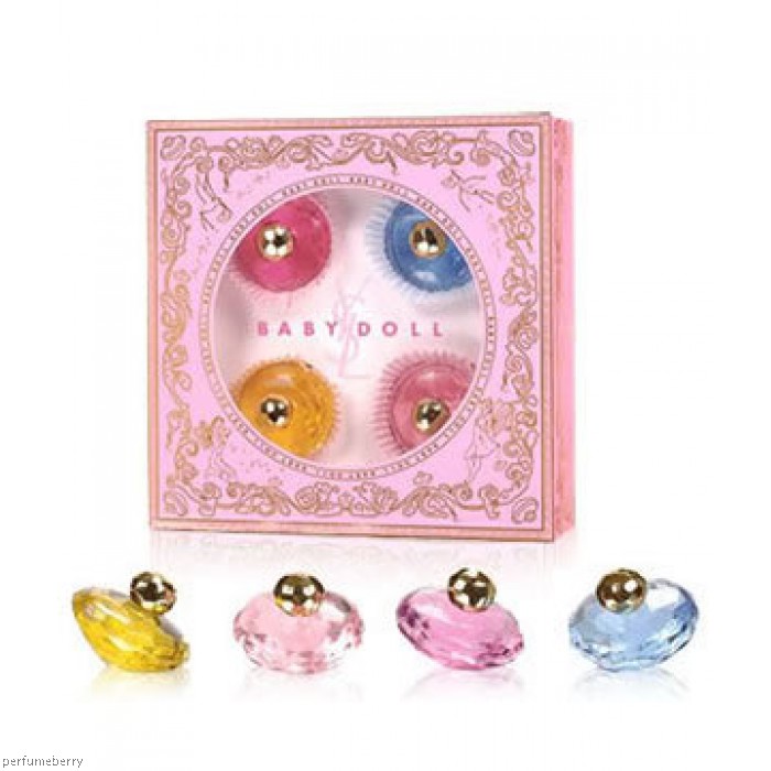 Yves Saint Laurent Baby Doll 4pcs Miniature Giftset for women