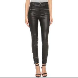7 For All Mankind 仿皮褲 Skinny