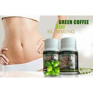HANNIS GREEN COFFEE SLIMMING SEXY CAPSULE