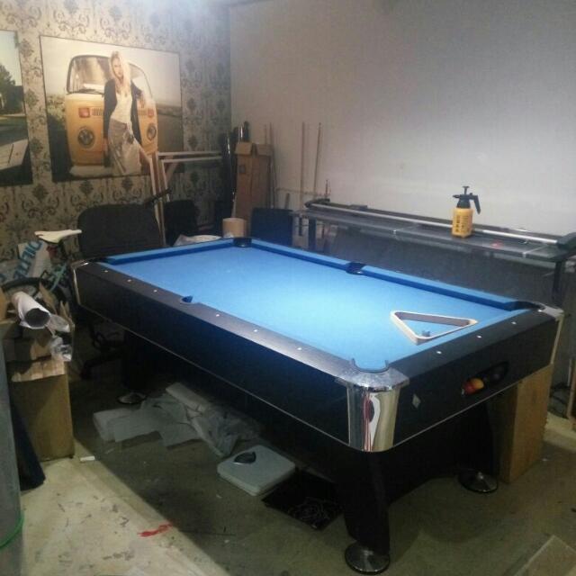 7ft Pool Table With Cover Included Sports Photo