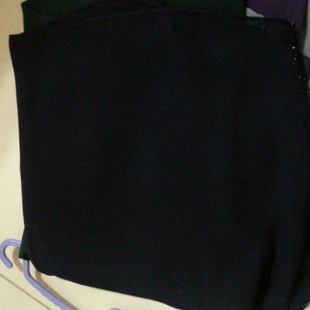 shawl dark blue