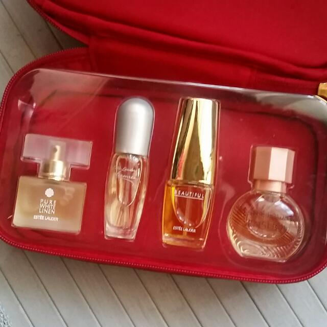 Estee Lauder Mini Perfume Set Health Beauty Perfumes Nail Care Others On Carousell