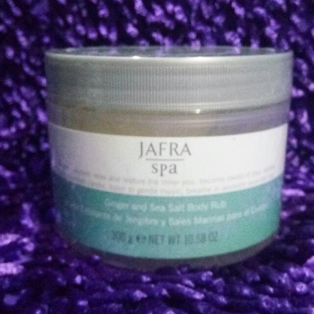 Ginger And Sea Salt Body Scrub Jafra