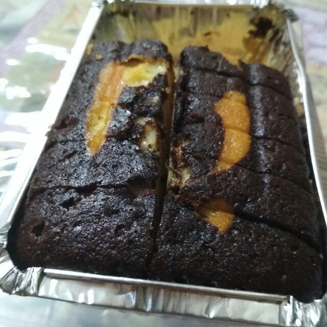 Kek Marble Coklat Moist Original Butter Food Drinks