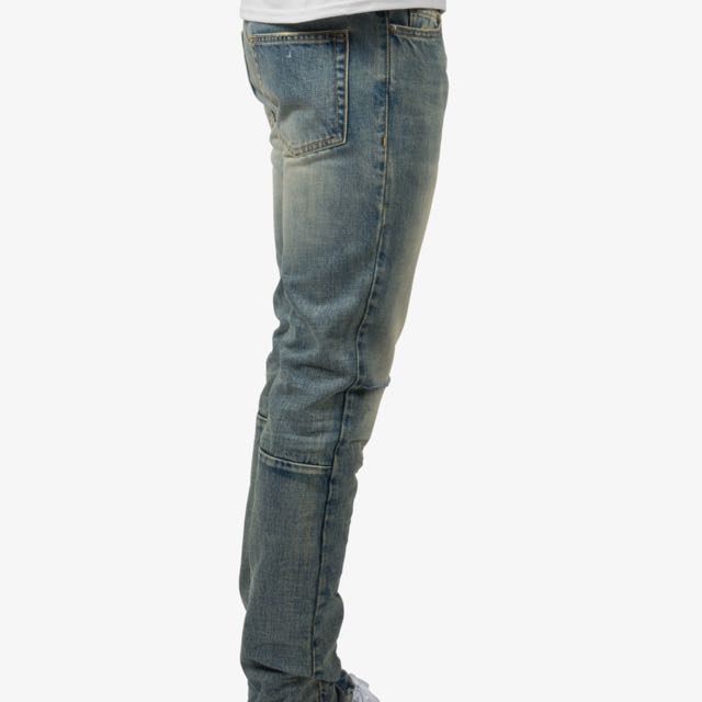 M6 Zipper Denim - Blue, mnml