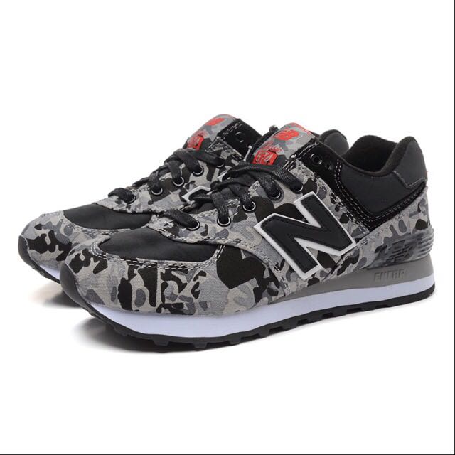 men's new balance 574 sport camo casual shoes