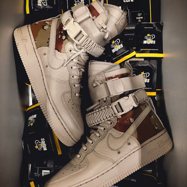 Nike air force 1 top special field desert camo