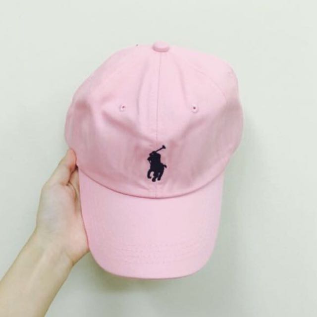 pink polo beanie