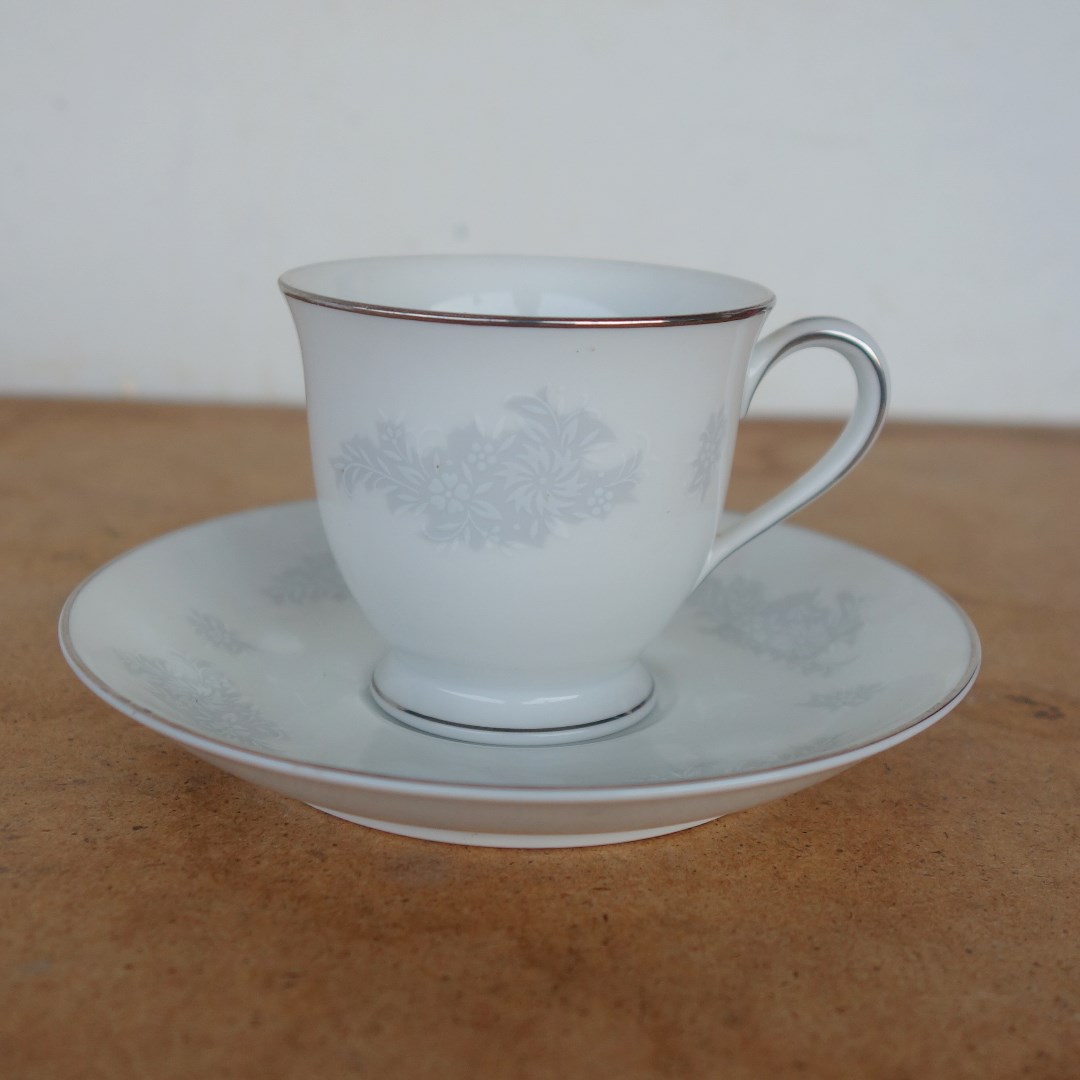 Rare Noritake Tea Cup and Saucer Set, 6315 Armand Model, JAPAN, Fine