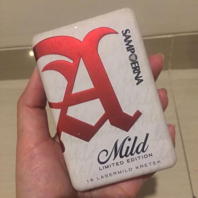 Sampoerna A Mild Cigarette Box Limited Edition Desain Kerajinan