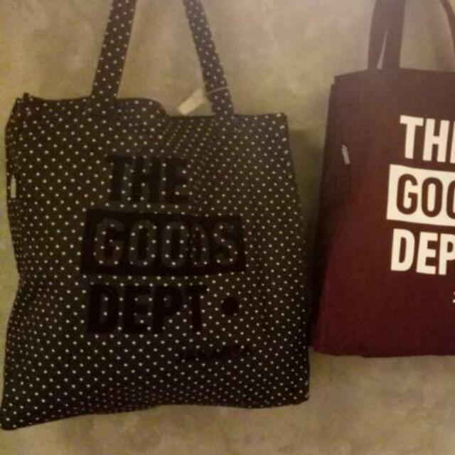 tote bag goods dept